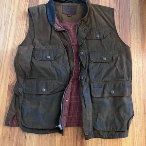 Mens Outback oilskin vest